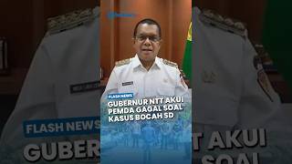 Gubernur NTT Respons Kasus Bocah Akhiri Hidup: Malu Saya, Bisa Dicincang Presiden