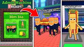 Download lagu ROBLOX New Admin Machine - Tung Tung Tung Sahur Is Back - Tung Tung Returns Update Steal a Brainrot mp3