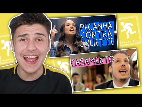 PORTA DOS FUNDOS "PEÇANHA CONTRA JULIETTE" & "CASAMENTO" |🇬🇧 Gringo Britânico Reagindo