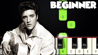 Can&#39;t Help Falling In Love - Elvis Presley | BEGINNER PIANO TUTORIAL + SHEET MUSIC by Betacustic