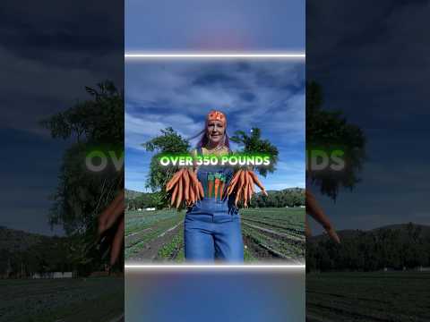 Woman Eats 350 Pounds Of Carrots 🤯