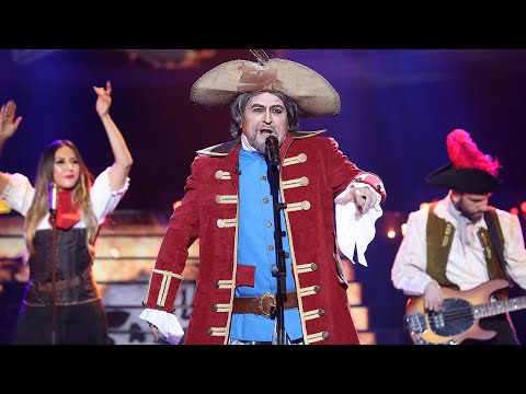 El Monaguillo imita a Joaquín Sabina en 'La del pirata cojo' - Tu Cara Me Suena