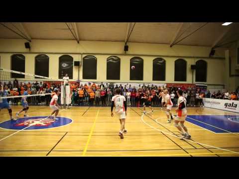 BOJ O BRONZ 1. ZÁPAS: Match-ball VK ČEZ Karlovarsko - Fatra Zlín