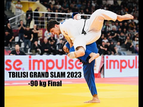 Final Men -90 kg[ TBILISI GRAND SLAM 2023 ] BEKAURI Lasha (GEO) vs  MAISURADZE Luka(GEO)