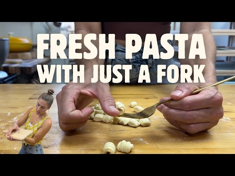 How to Make Pasta WITHOUT TOOLS