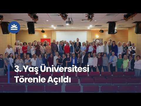 Buca'nın 3. Yaş Üniversitesi'nde İlk Ders Zili Çaldı