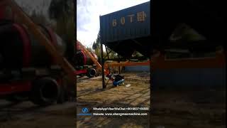 YHZM type portable concrete mixing station with drum mixer mobile concrete plant for sale - Image 5 | Machineryline SL New YHZM type portable concrete mixing station with drum mixer mobile concrete plant | Image 5 - Machineryline