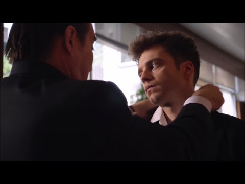 Political Animals paparazzi scene - Sebastian Stan, Ciarán Hinds