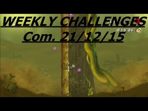 Rayman Legends - Weekly Challenges Com. 21/12/15