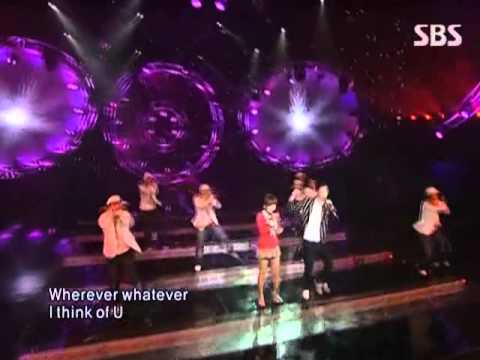 Hwayobi - Kiss Kiss Kiss (화요비 -  Kiss Kiss Kiss) @ SBS Inkigayo 인기가요 090927