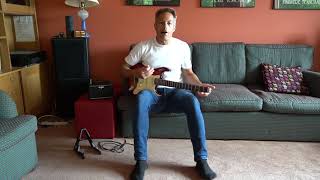 Video thumbnail for Stewart Stowaway Travel Electric Guitar by indigofire