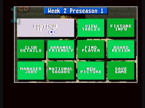 Championship Manager : End of Season Edition Amiga