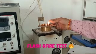 Flash And Fire Point Test of Bitumen Full Video Is Code 1209 1971