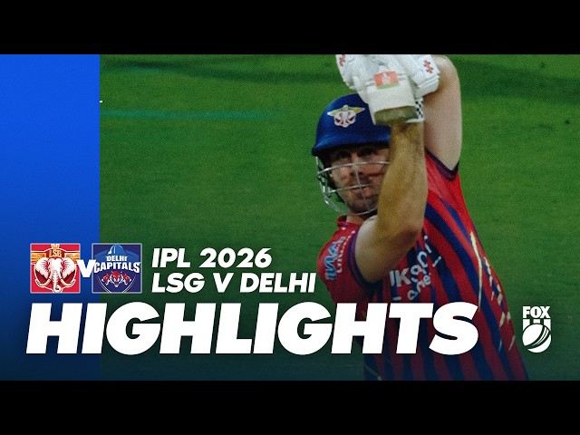 Lucknow Super Giants v Delhi Capitals I Full Match Highlights I IPL 2026 – Game 5 I Fox Cricket