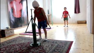 left hand ,hard workout