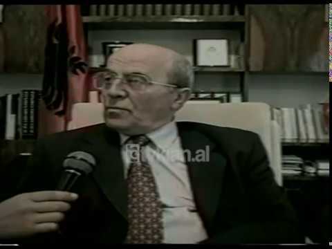 Lajme Arkiva - Perikli Teta interviste per largimin e tij nga detyra (10 Shtator 1998)