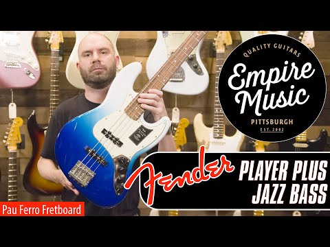 Fender Player Plus Jazz Bass (Pau Ferro Fretboard) - EMPIRE MUSIC