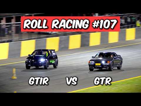 Roll Racing Sydney 107 - 1200hp+ Evo’s, 1800hp+ GTR’s and 2000hp Supercars!