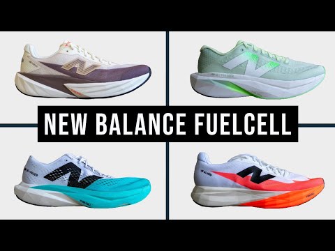 New Balance FuelCell running shoes in comparison: Rebel v5, Trainer v3, Pacer v2 & Elite v5 in re...