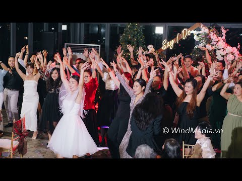 Cô dâu hát và nhảy cực sung làm chú rể khóc | Khi Nào - (Remix)