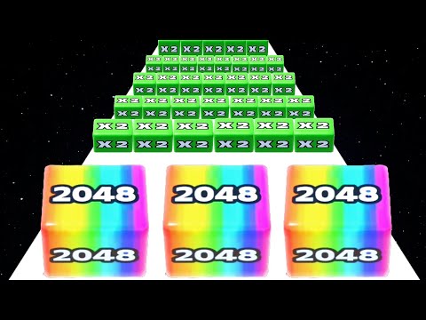 Jelly Run 2048 VS Digit Shooter - Satisfying ASMR Gameplay (Android, iOS)