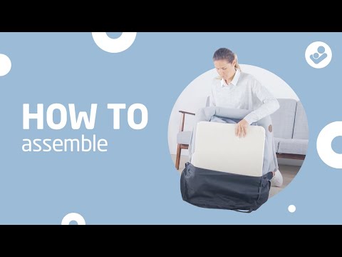 How to assemble Maxi-Cosi Iris 2-in-1 Compact Travel Cot
