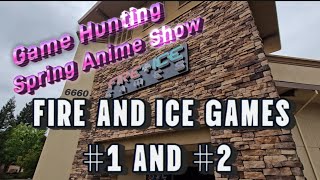 Spring Anime Show down at Fire & Ice Games, Game Hunting Fun! 🎮✨🔥❄️