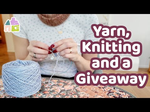 Knitting & Behind the Scenes in the Studio + Exciting Giveaway!