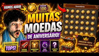🔥 GASTEI TODAS AS MOEDAS DE ANIVERSÁRIO! OLHA O QUE VEIO... TBH