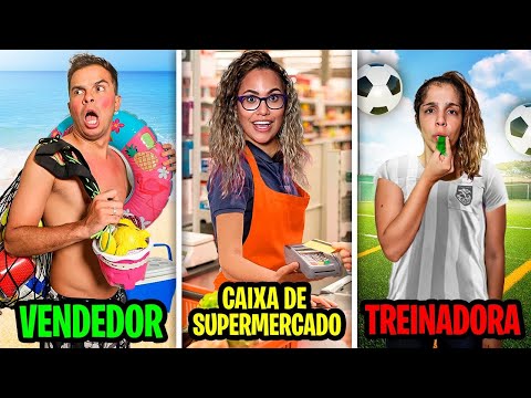 TRABALHANDO 24 HORAS EM UM EMPREGO ALEATÓRIO! - MUITO DIFÍCIL!