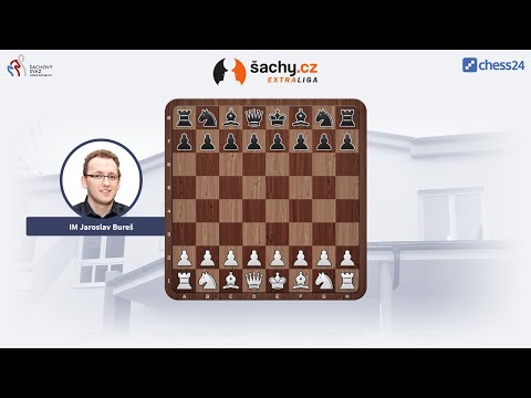 5. kolo šachy.cz Extraligy komentuje IM Jaroslav Bureš