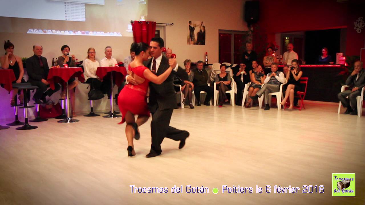 Alexa Yepes & Edwin Espinosa   La espuela   Juan D'Arienzo   Troesmas del Gotán   Poitiers 2016