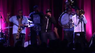 THE SOUL REBELS with Talib Kweli - “Hot Thing” LIVE in NYC