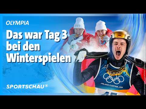 Philipp Raimund fliegt sensationell zu Gold: Die Highlights vom 09.02. | Olympia | Sportschau