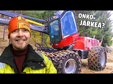 MULLE OMA METSÄKONE? Mitähän tästäkin taas seuraa...