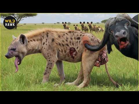 Most Amazing Moments When Deadly Horns Crush Predators! | Wild Animals
