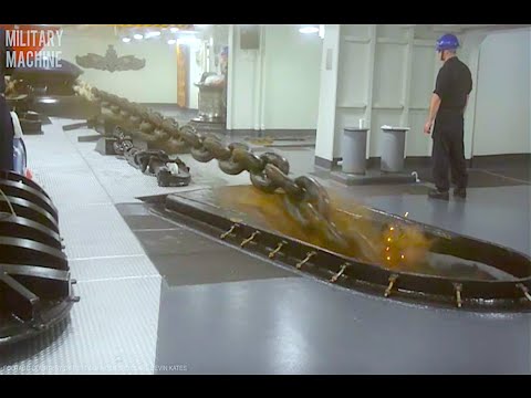 Dropping an Anchor on an Aircraft Carrier - USS Ronald Reagan