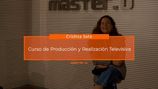 Cristiana estudia el curso Experto en producción y realización televisiva Cristiana estudia el curso Experto en producción y realización televisiva