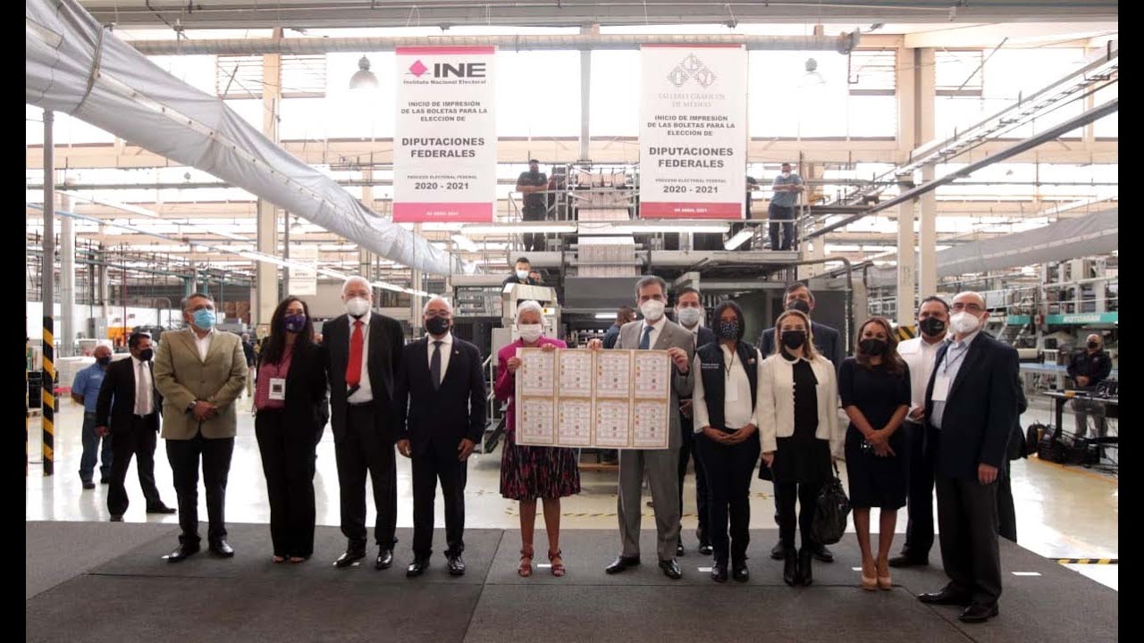 Inició la impresión de boletas para las Elecciones 2021