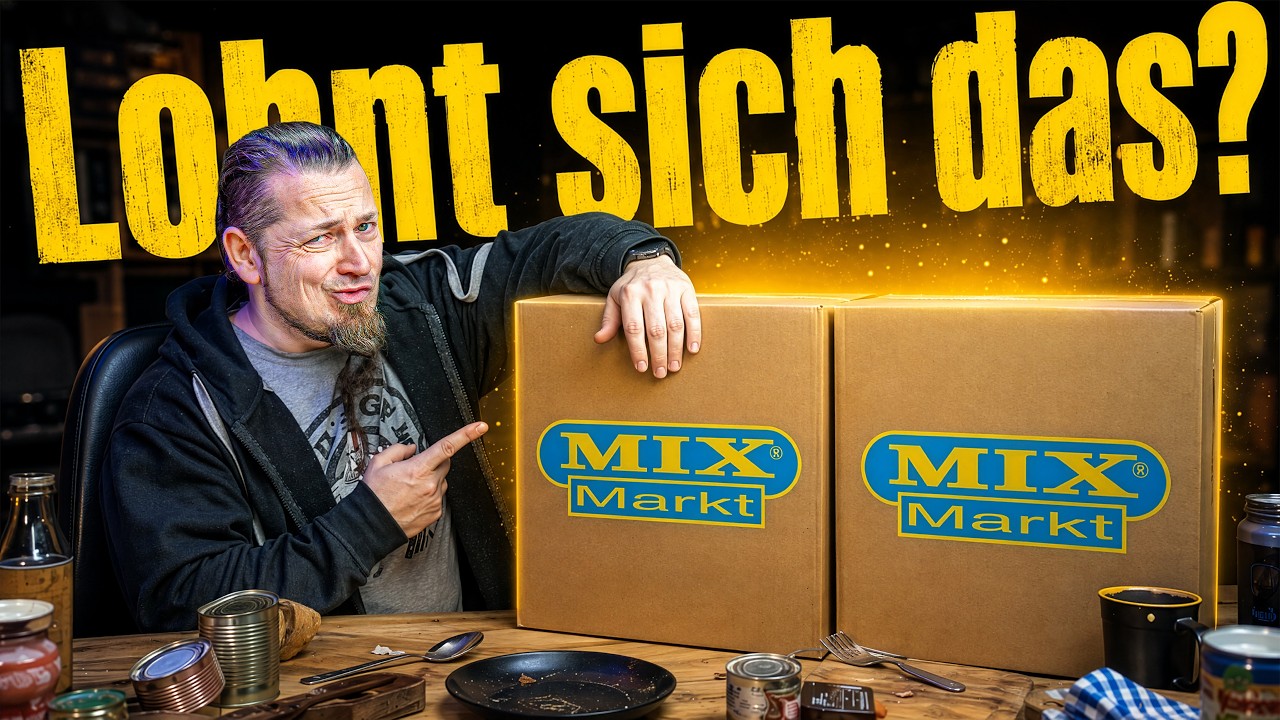 Wir öffnen ungewöhnliche Snacks - Lohnt sich das? Mix Markt