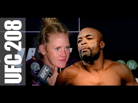 UFC 208 Media Call: Holly Holm, Germaine de Randamie, Anderson Silva & Derek Brunson