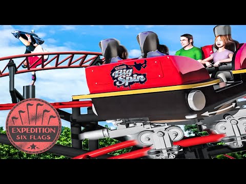 The Rad History of Tony Hawk's Big Spin - The Skateboarding Themed Coaster | Expedition Six Flags