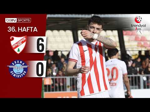 Boluspor Kulübü Bolu 6-0 Adana Demirspor Kulübü