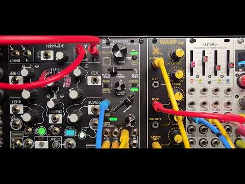 BASTL PIZZA ... EURORACK COMPLEX OSCILLATOR +  WAVE FOLDER / SHAPER