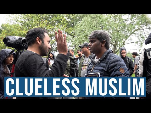 Clueless Muslim Provides No Evidence for "Peaceful" Islam | Arul Velusamy | Speakers' Corner
