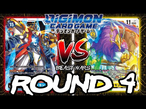 GraceNovamon VS Mitamamon!! | Digimon Card Game: EX5 Animal Colosseum Beast Wars (ROUND 4)