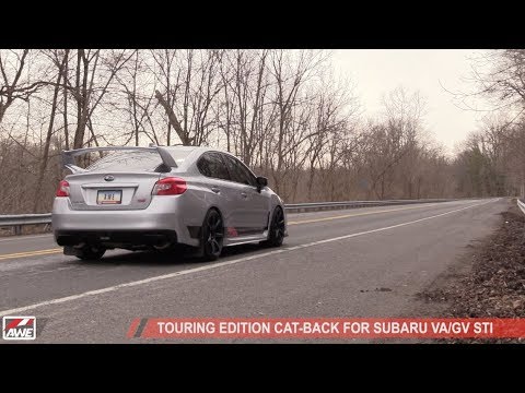 AWE Touring Edition Cat-back Exhaust for Subaru VA/GV STI
