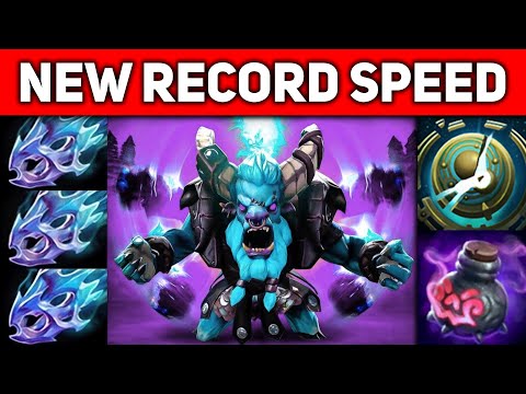 New Attack Speed Record For Spirit Breaker🔥🔥🔥Infinite Bash By Goodwin | Dota 2 Gameplay