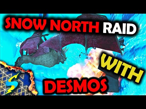 Raiding Snow North With Desmos | Official Small Tribes | Part 1!