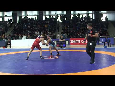 1/2 final GR - 72 kg: Davud Məmmədov - Qurban Qurbanov